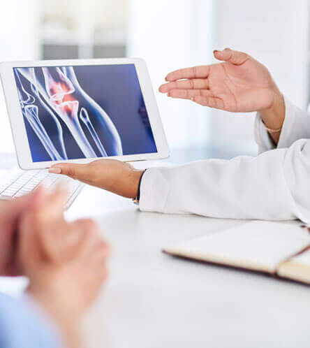 xray of knee injury